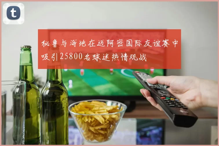 秘鲁与海地在迈阿密国际友谊赛中吸引25800名球迷热情观战